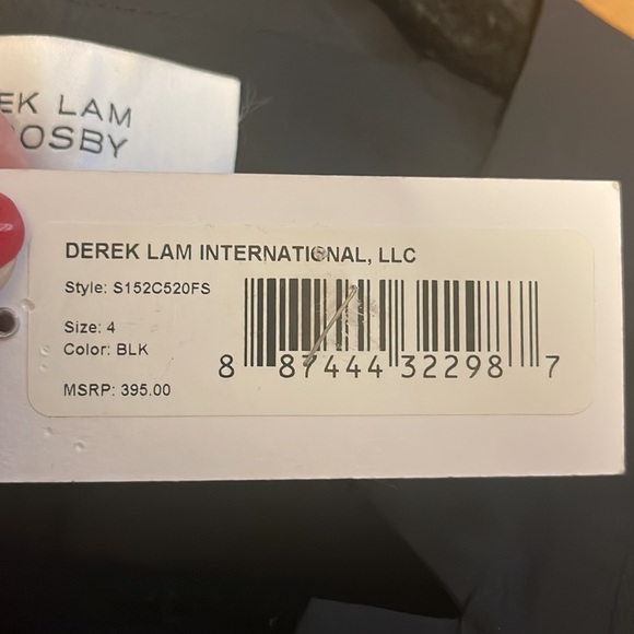 DEREK LAM 10 CROSBY Black Dress - Picture 7 of 7